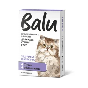 Мультивитаминное Лакомство BALU для кошек старше 7 лет