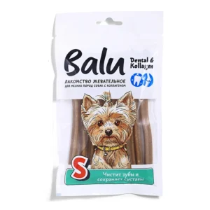 Лакомство BALU жевательное для собак мелких пород с коллагеном S, 100гр