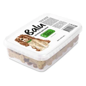 Печенье для собак BALU омега 3, морские водоросли, 200 гр